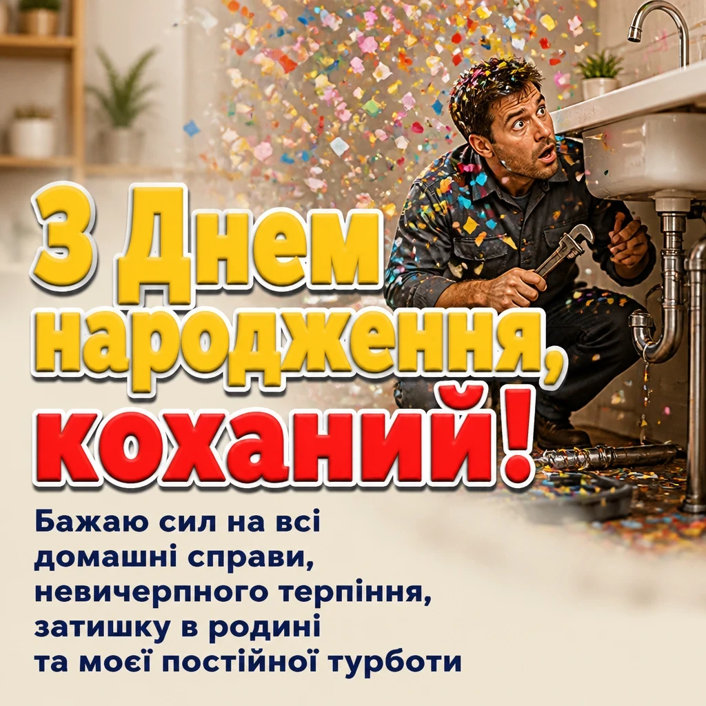 привітання з днем народження для коханого чоловіка