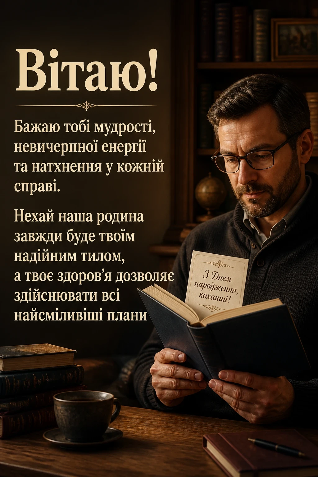 привітання з днем народження для коханого чоловіка