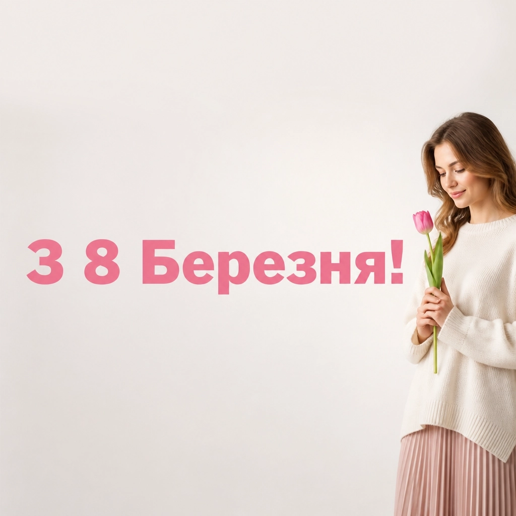 8 березня привітання листівки