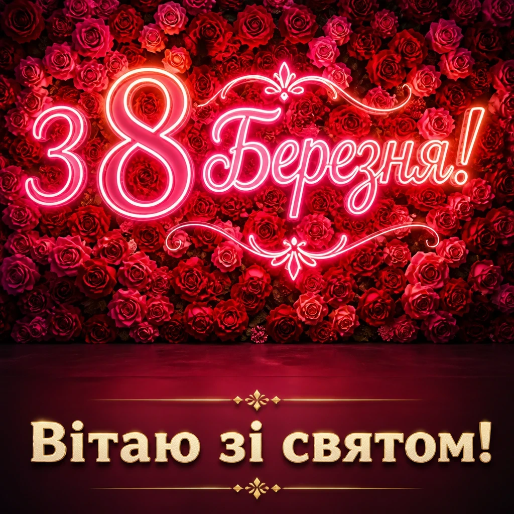 8 березня привітання листівки