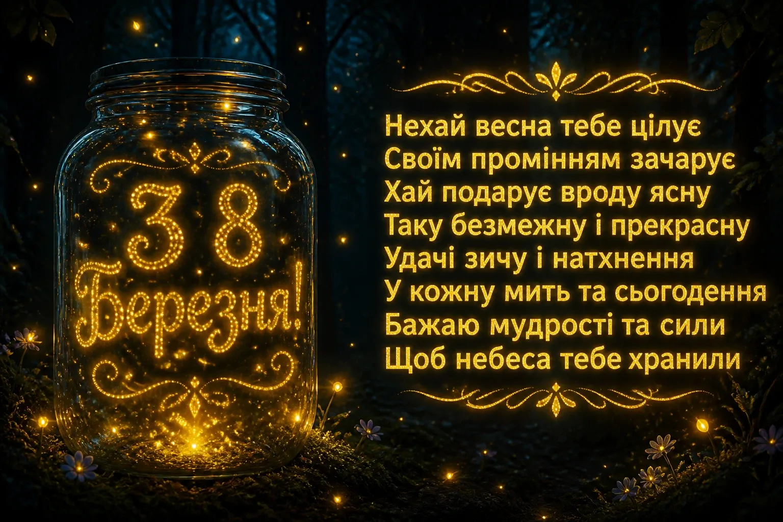 8 березня привітання листівки