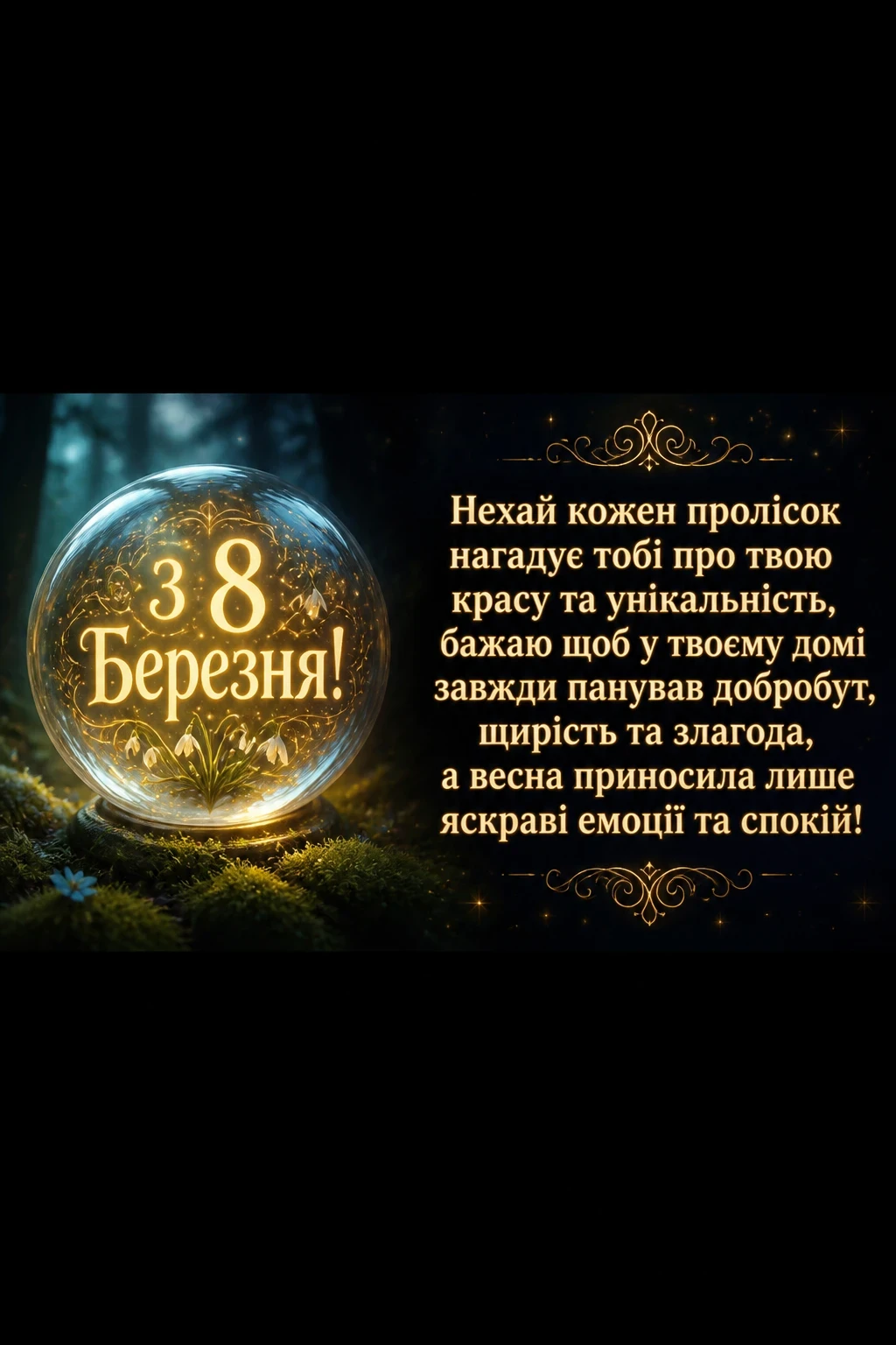 8 березня привітання листівки