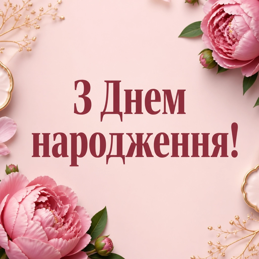 гарні привітання з днем народження для жінки