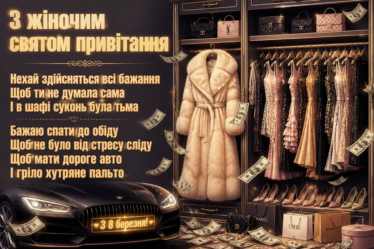 прикольні привітання привітання з 8 березня прикол