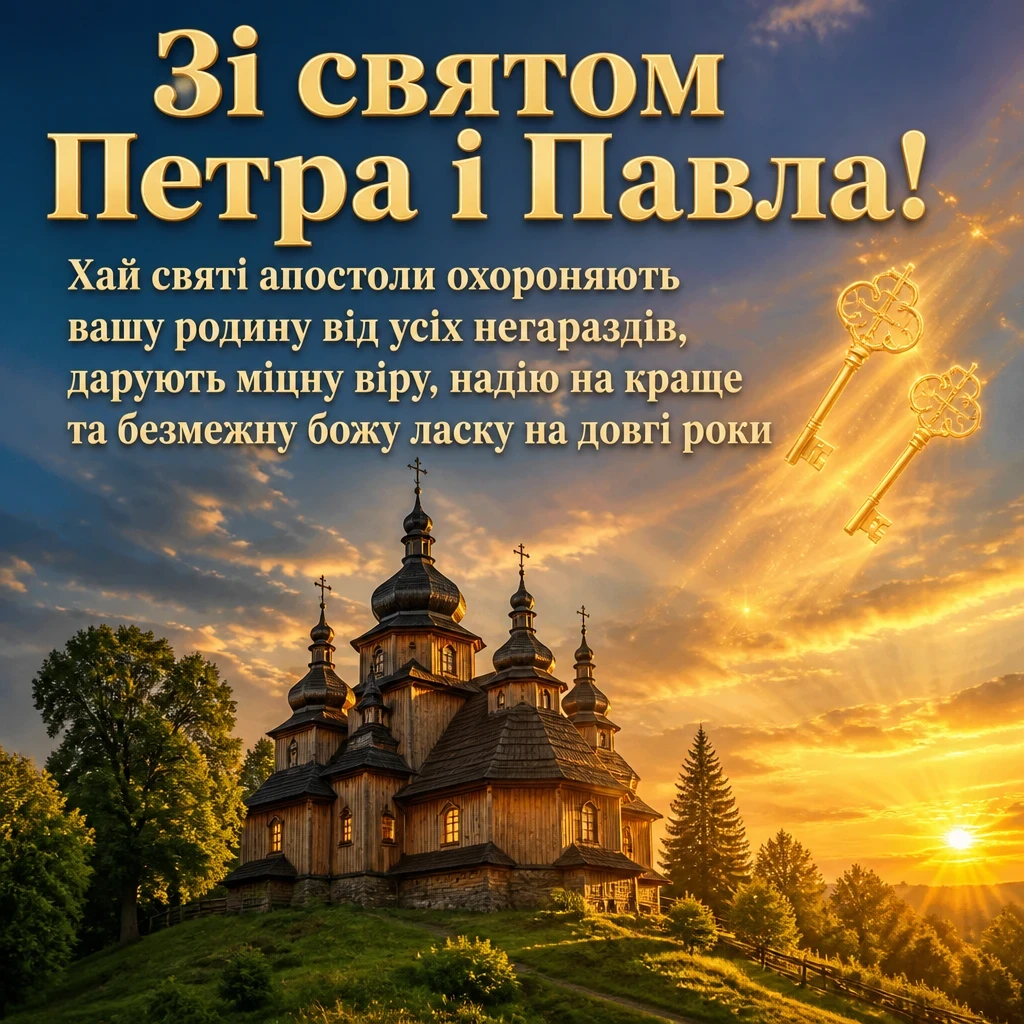 привітання зі святом петра павла