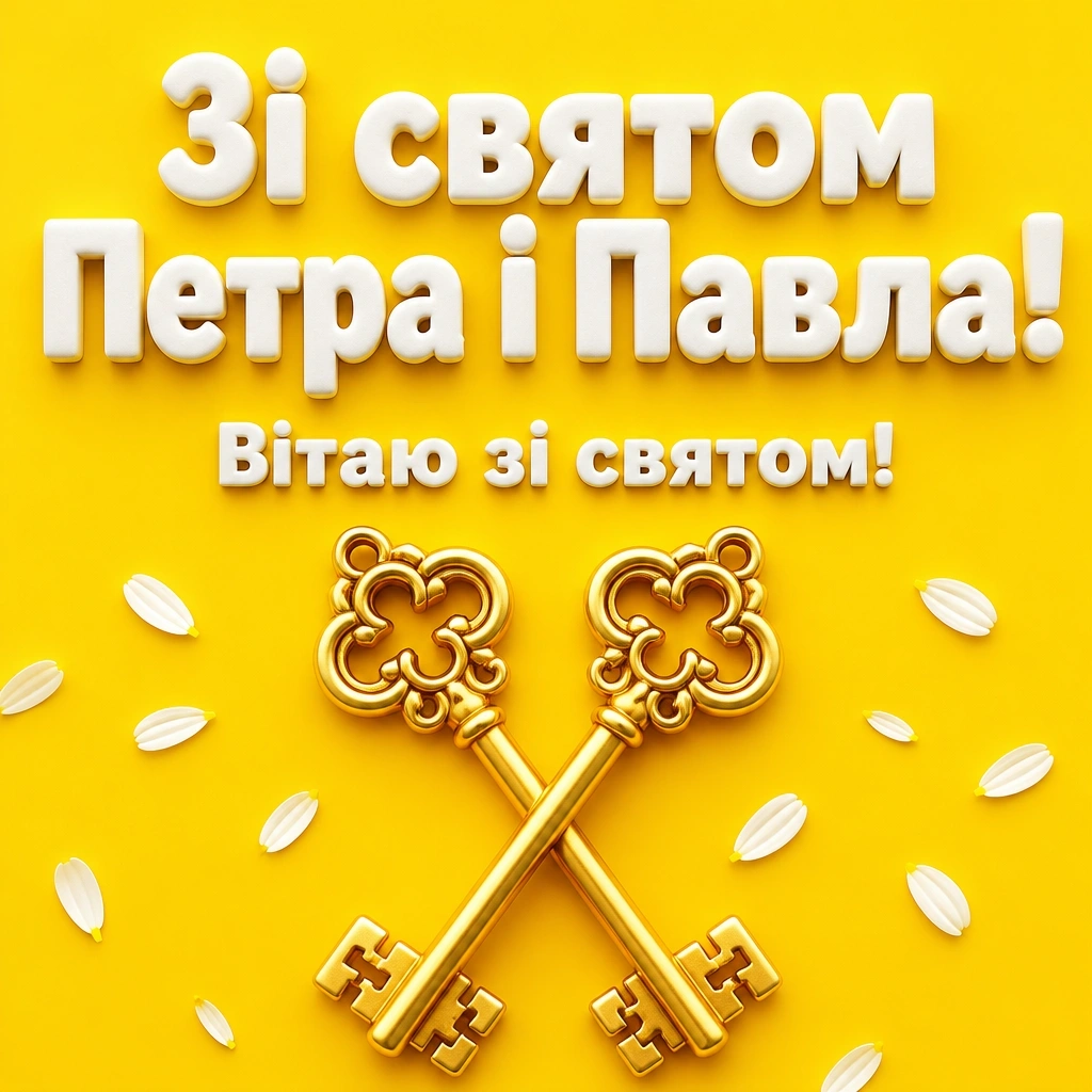 привітання зі святом петра павла