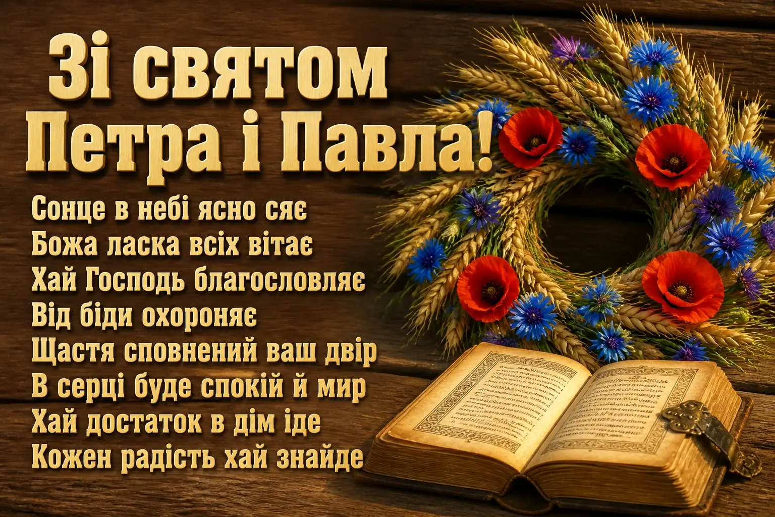 привітання зі святом петра павла