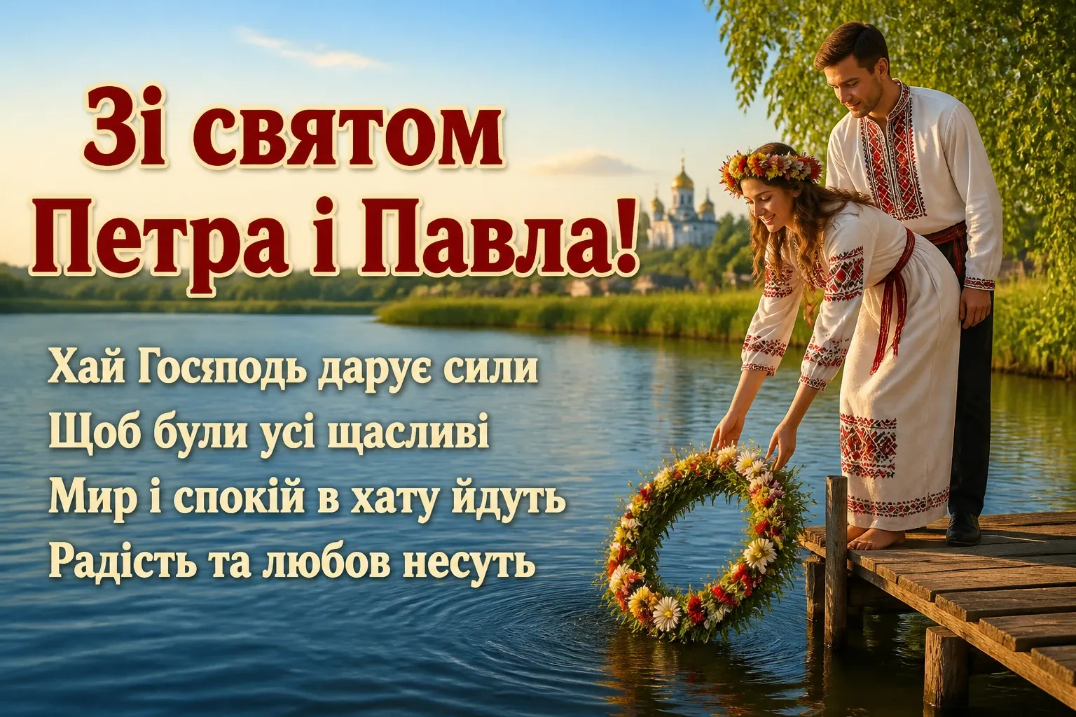 привітання зі святом петра павла