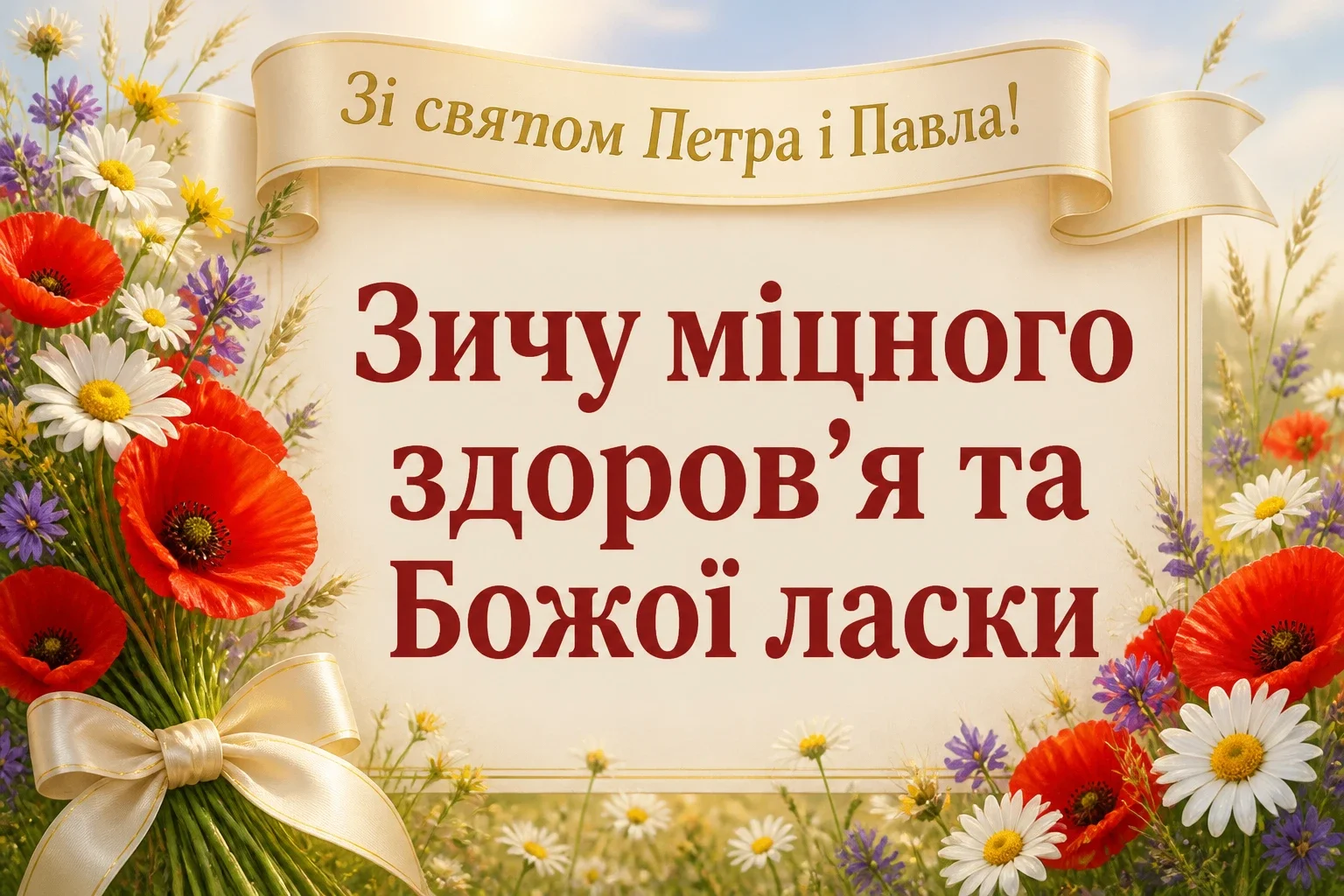 привітання зі святом петра павла