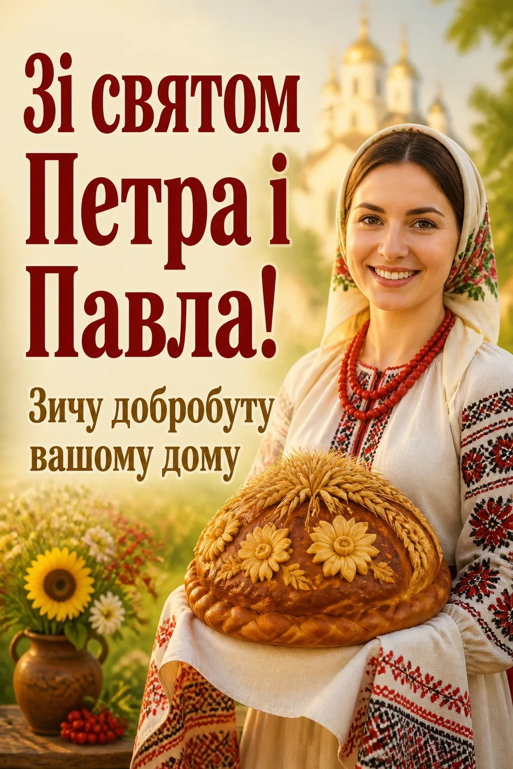 привітання зі святом петра павла