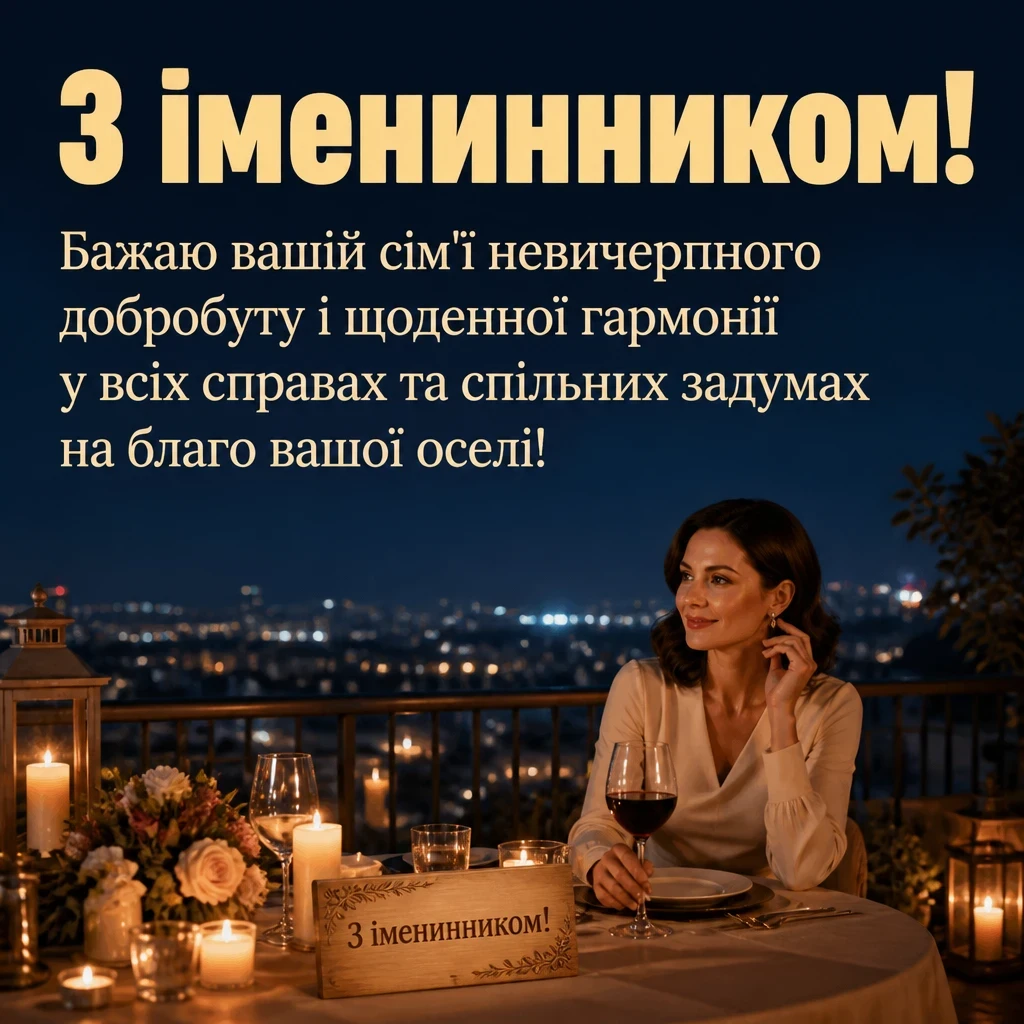 привітання жінці з днем народження її чоловіка