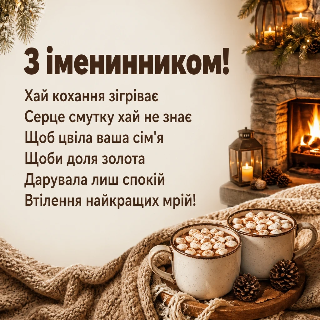привітання жінці з днем народження її чоловіка
