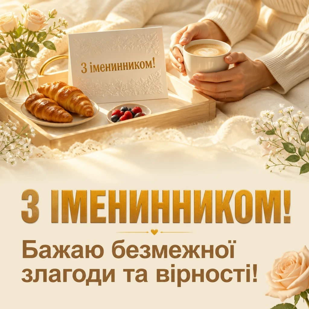 привітання жінці з днем народження її чоловіка