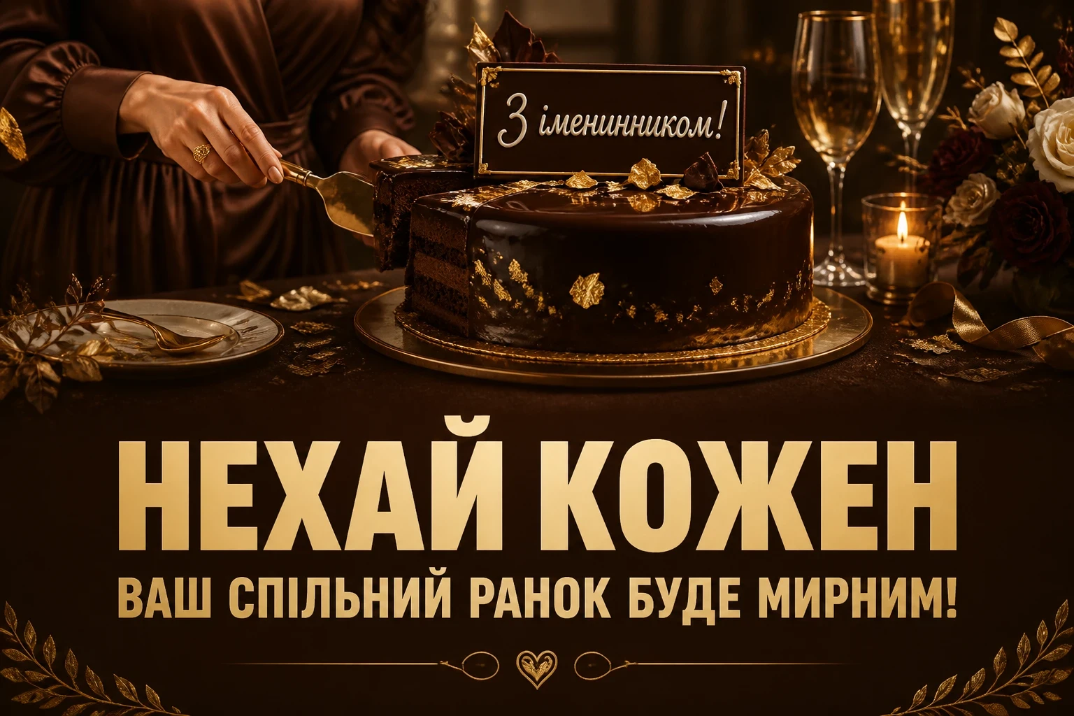 привітання жінці з днем народження її чоловіка