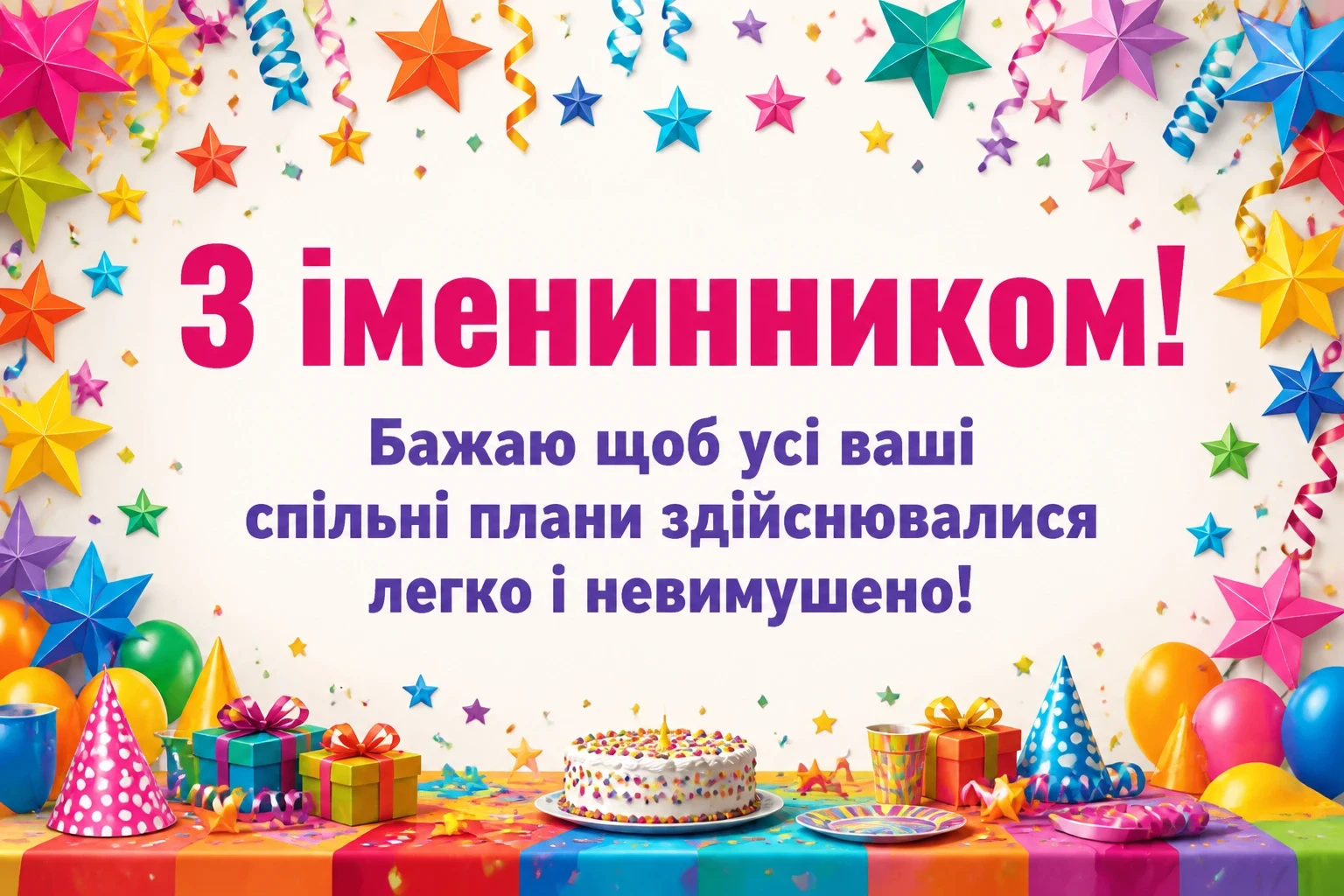 привітання жінці з днем народження її чоловіка