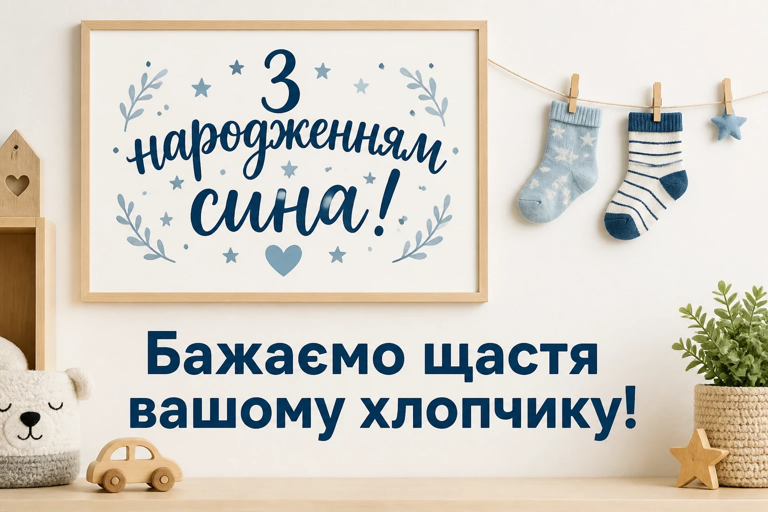 зворушливі привітання з народженням сина