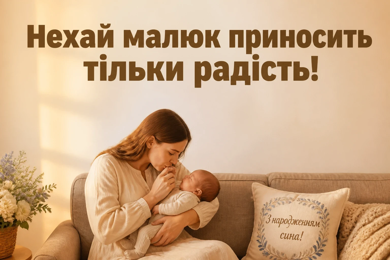 зворушливі привітання з народженням сина