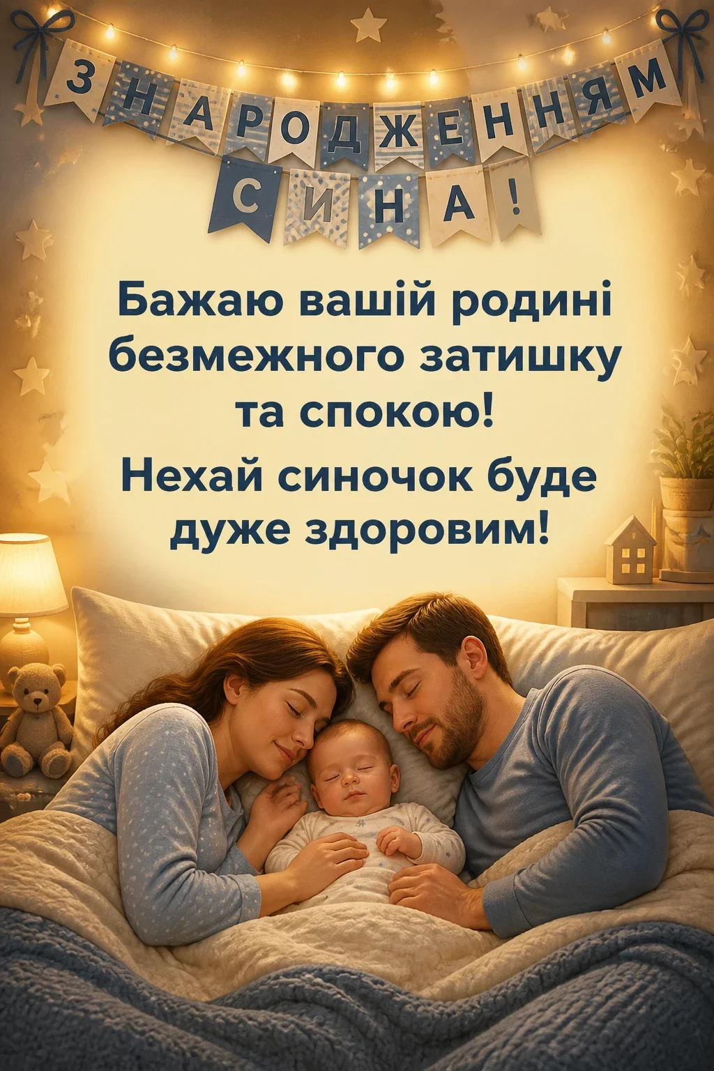 зворушливі привітання з народженням сина