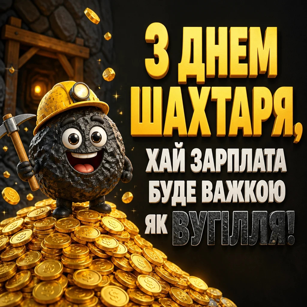 день шахтаря привітання з днем шахтаря