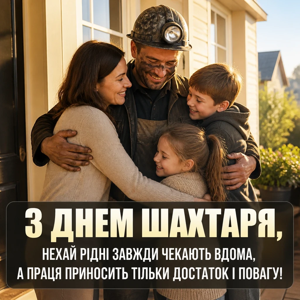 день шахтаря привітання з днем шахтаря