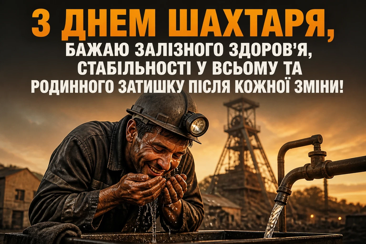 день шахтаря привітання з днем шахтаря