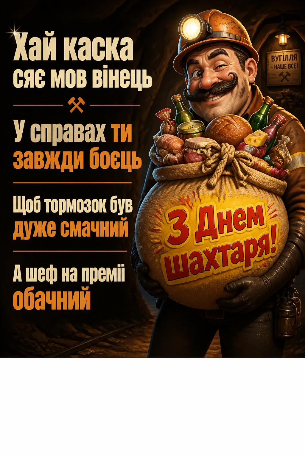 день шахтаря привітання з днем шахтаря