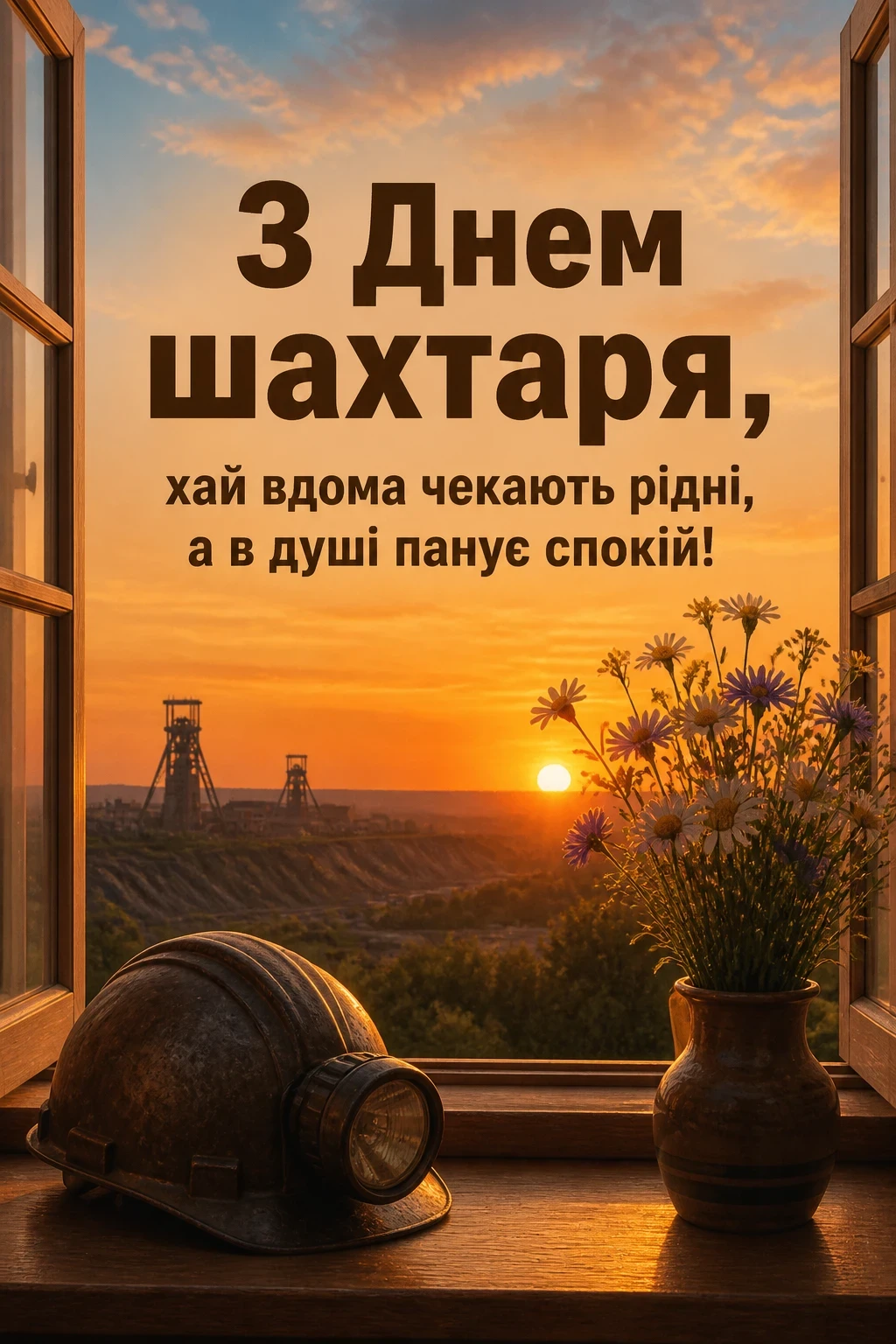 день шахтаря привітання з днем шахтаря