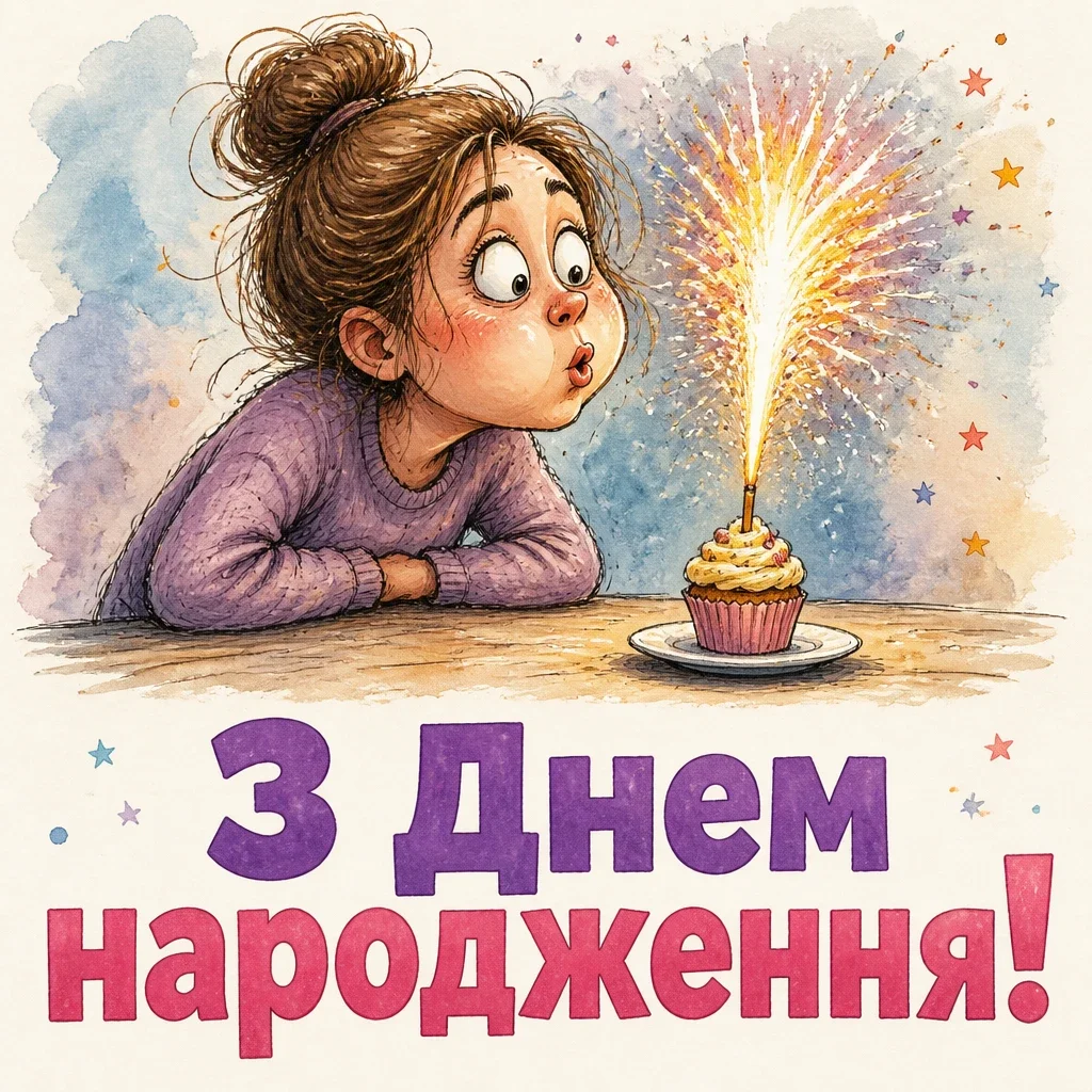 смішні привітання з днем народження на українській мові