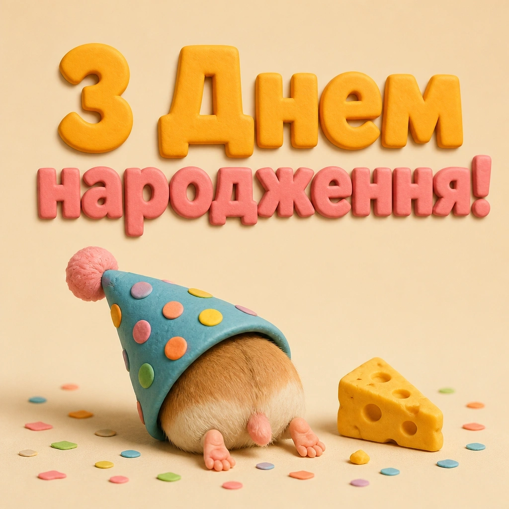 смішні привітання з днем народження на українській мові