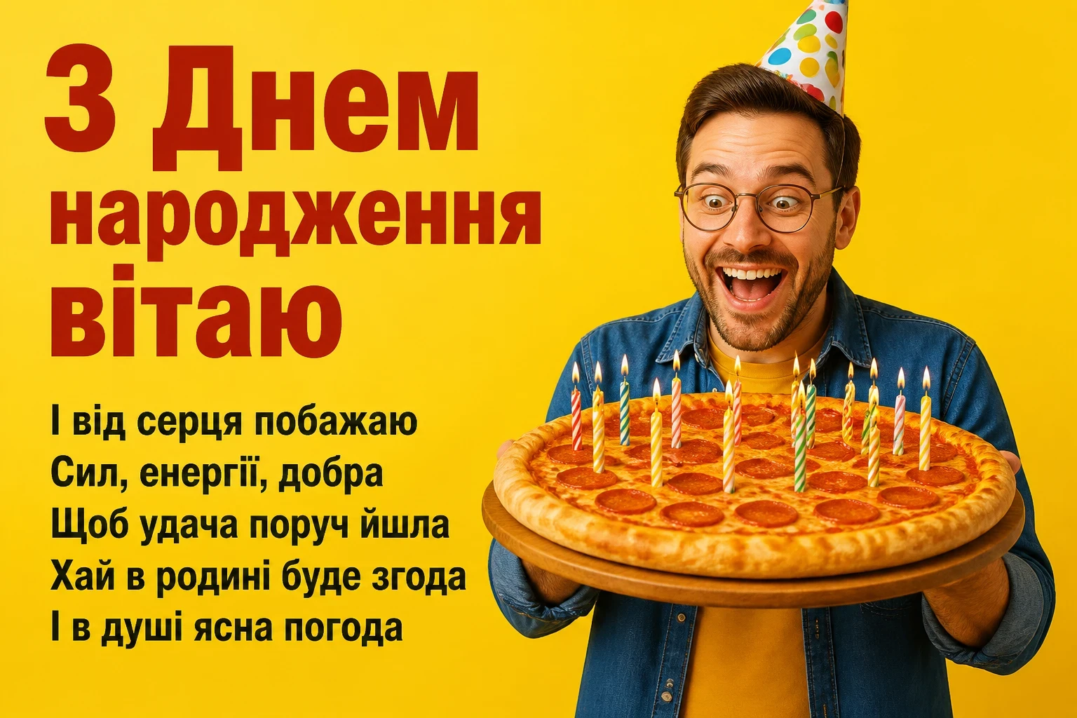 смішні привітання з днем народження на українській мові
