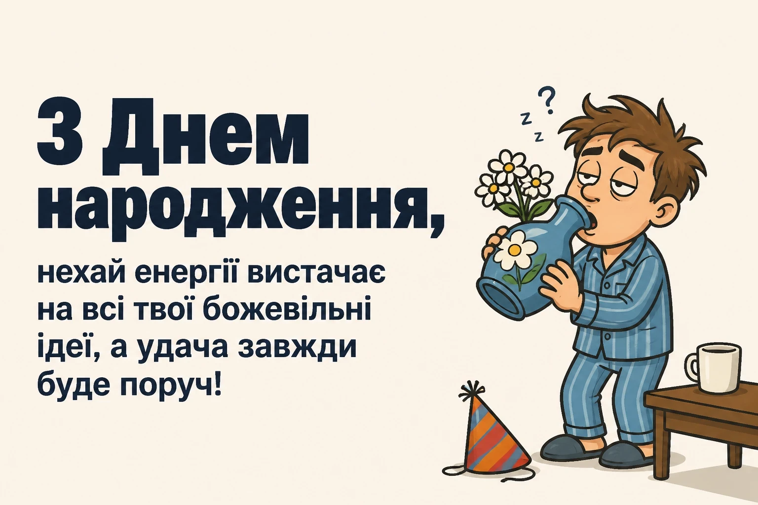 смішні привітання з днем народження на українській мові