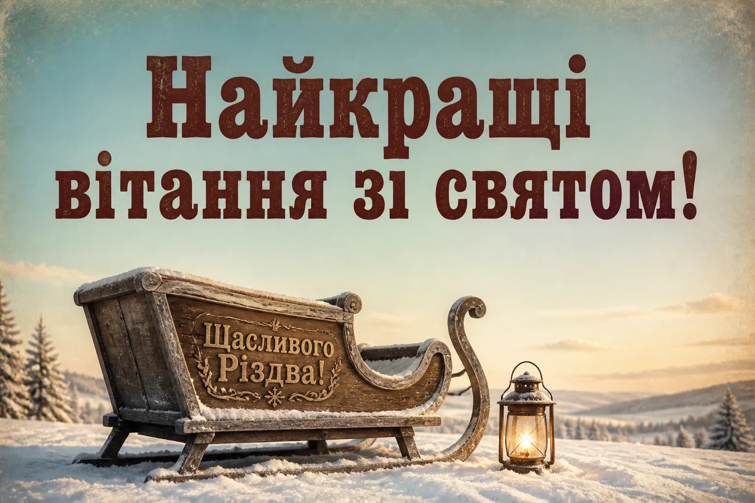 щасливого різдва привітання