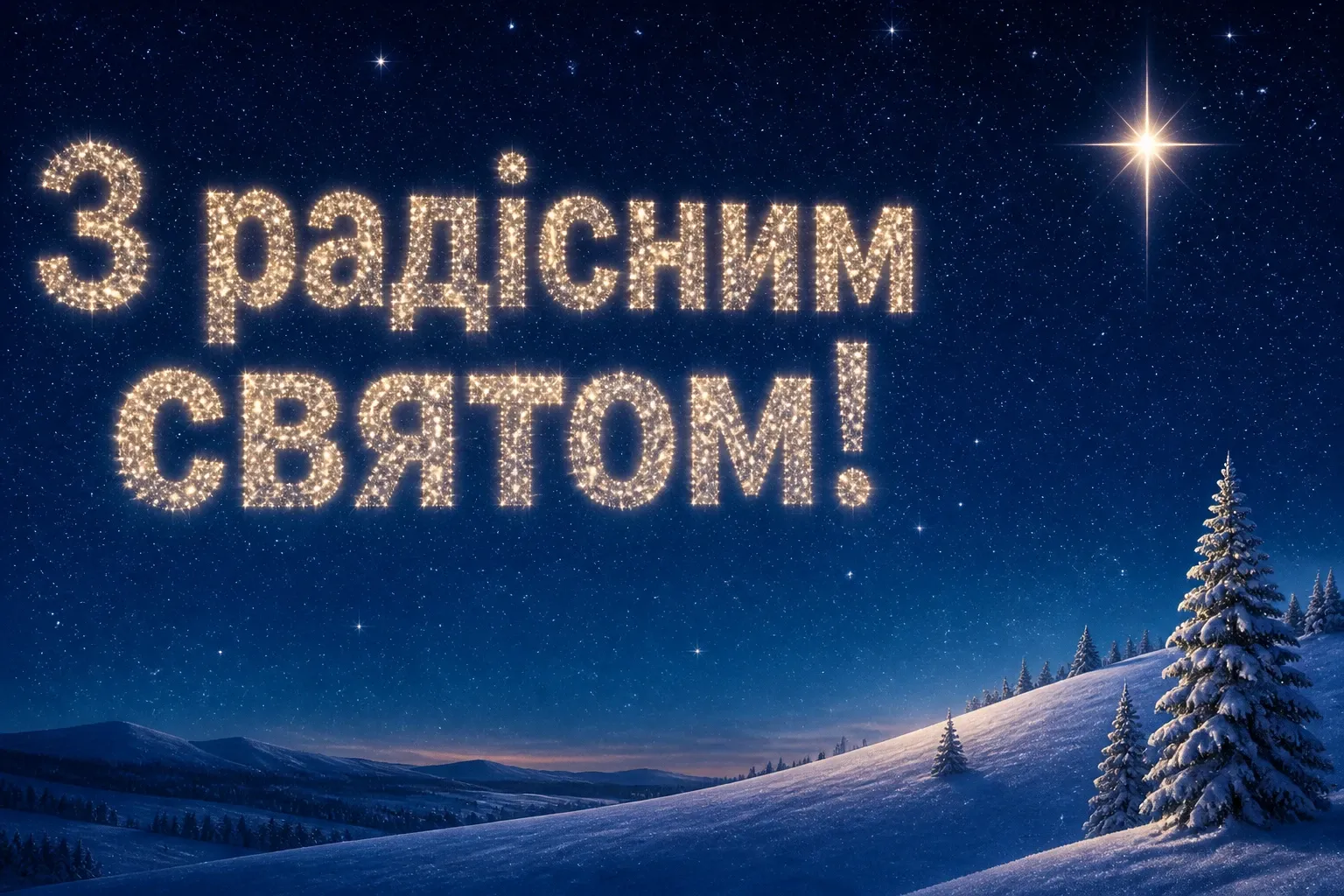 щасливого різдва привітання