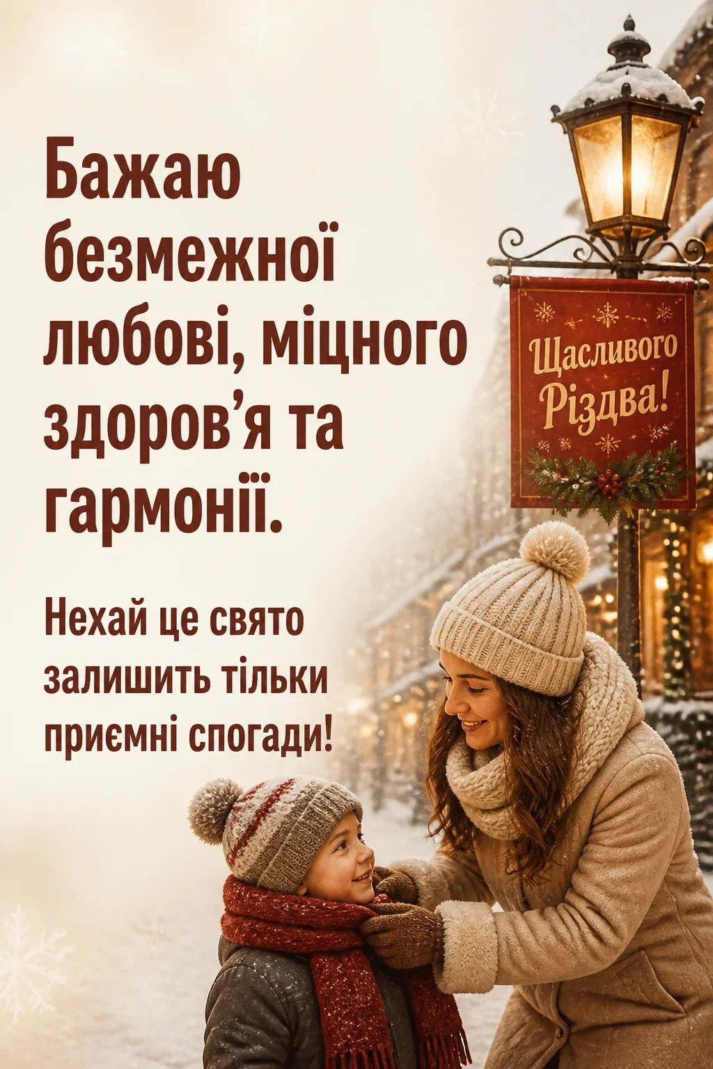 щасливого різдва привітання