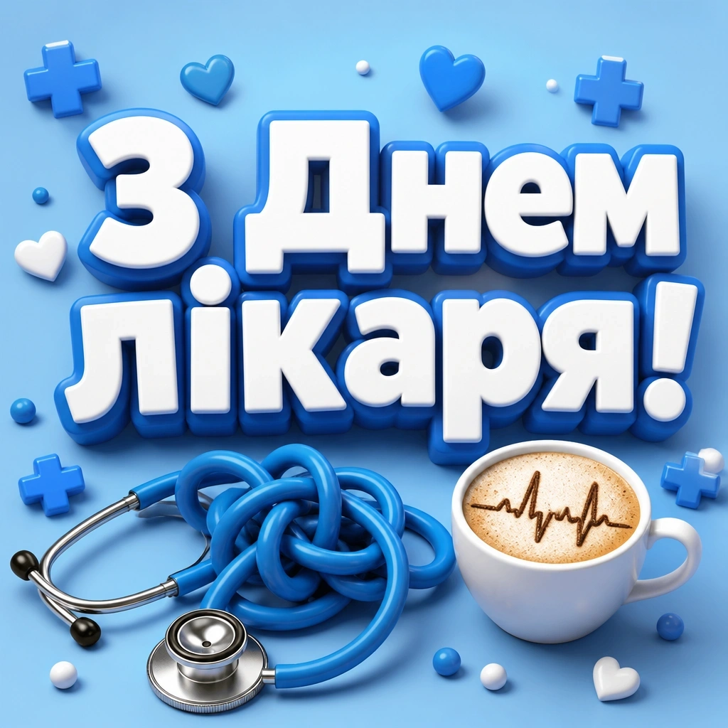 привітання з днем лікаря
