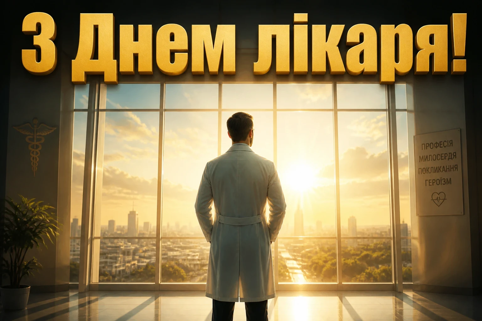 привітання з днем лікаря