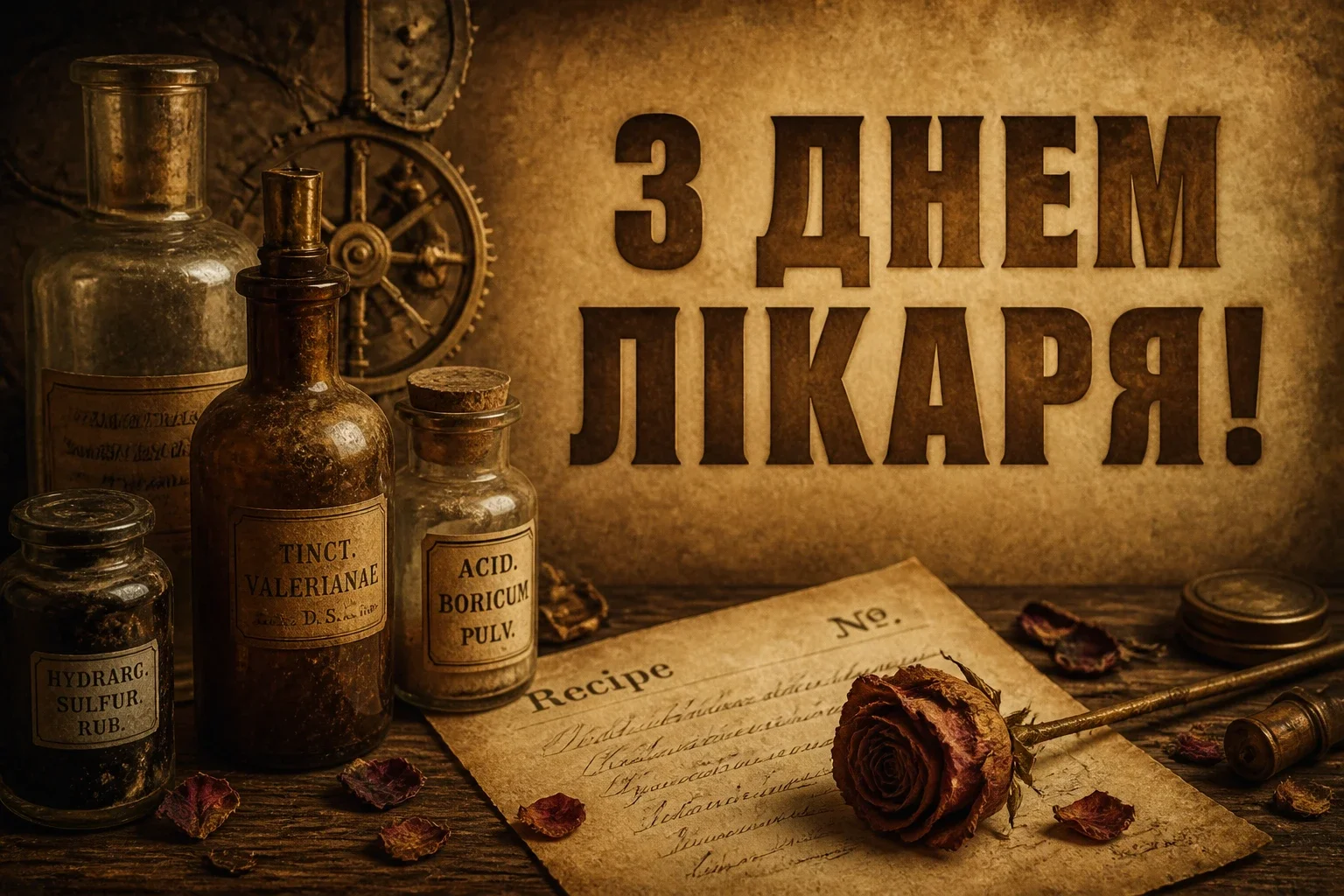 привітання з днем лікаря