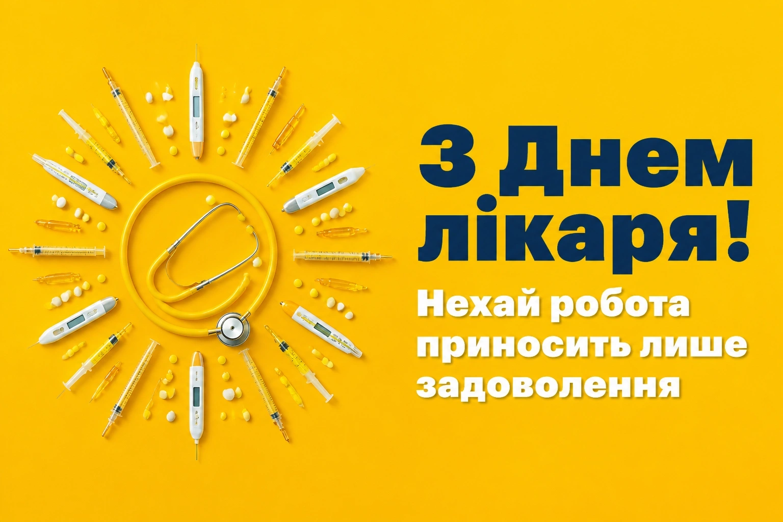 привітання з днем лікаря