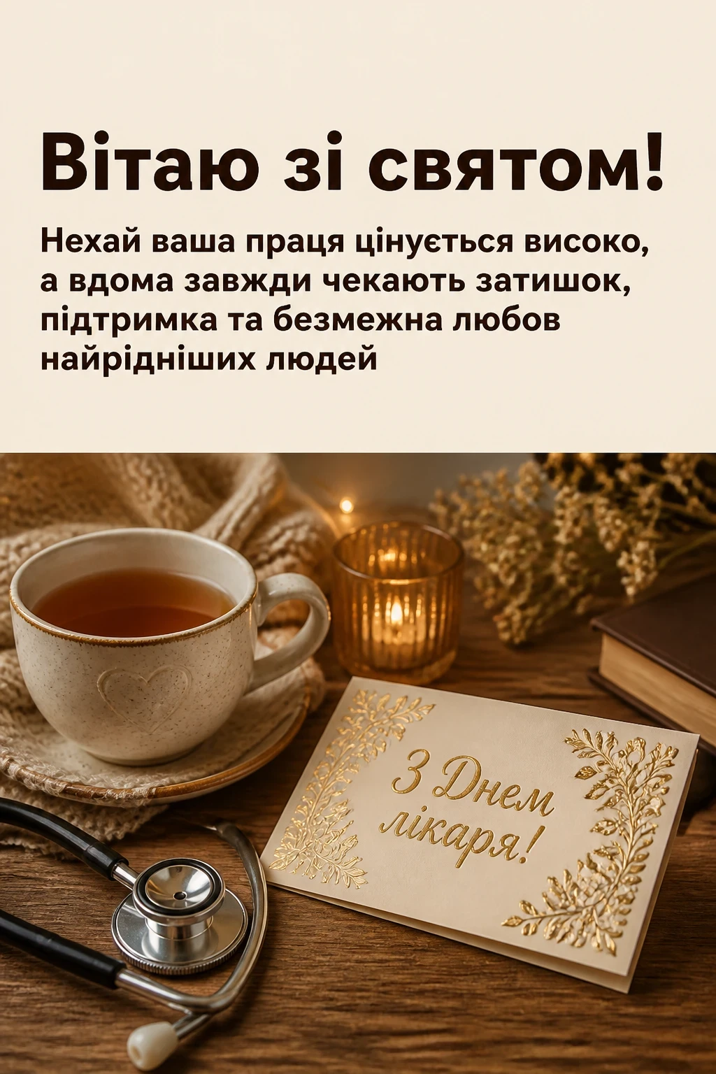 привітання з днем лікаря