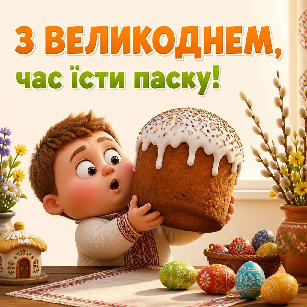 християнські привітання з великоднем