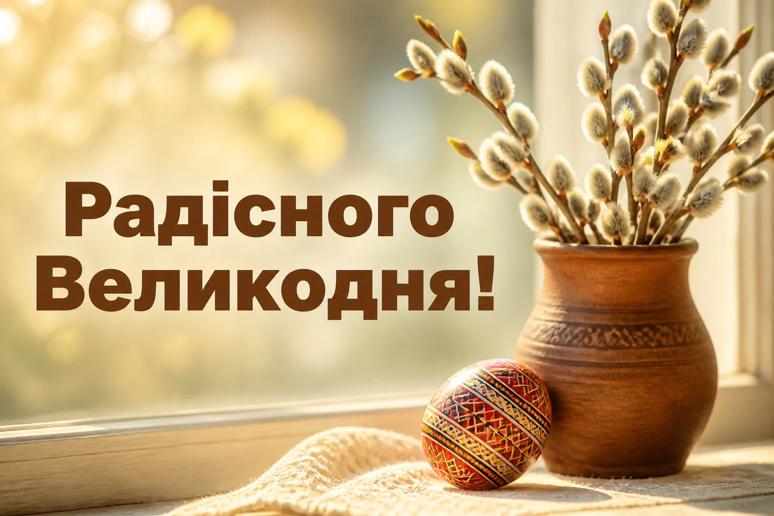 християнські привітання з великоднем