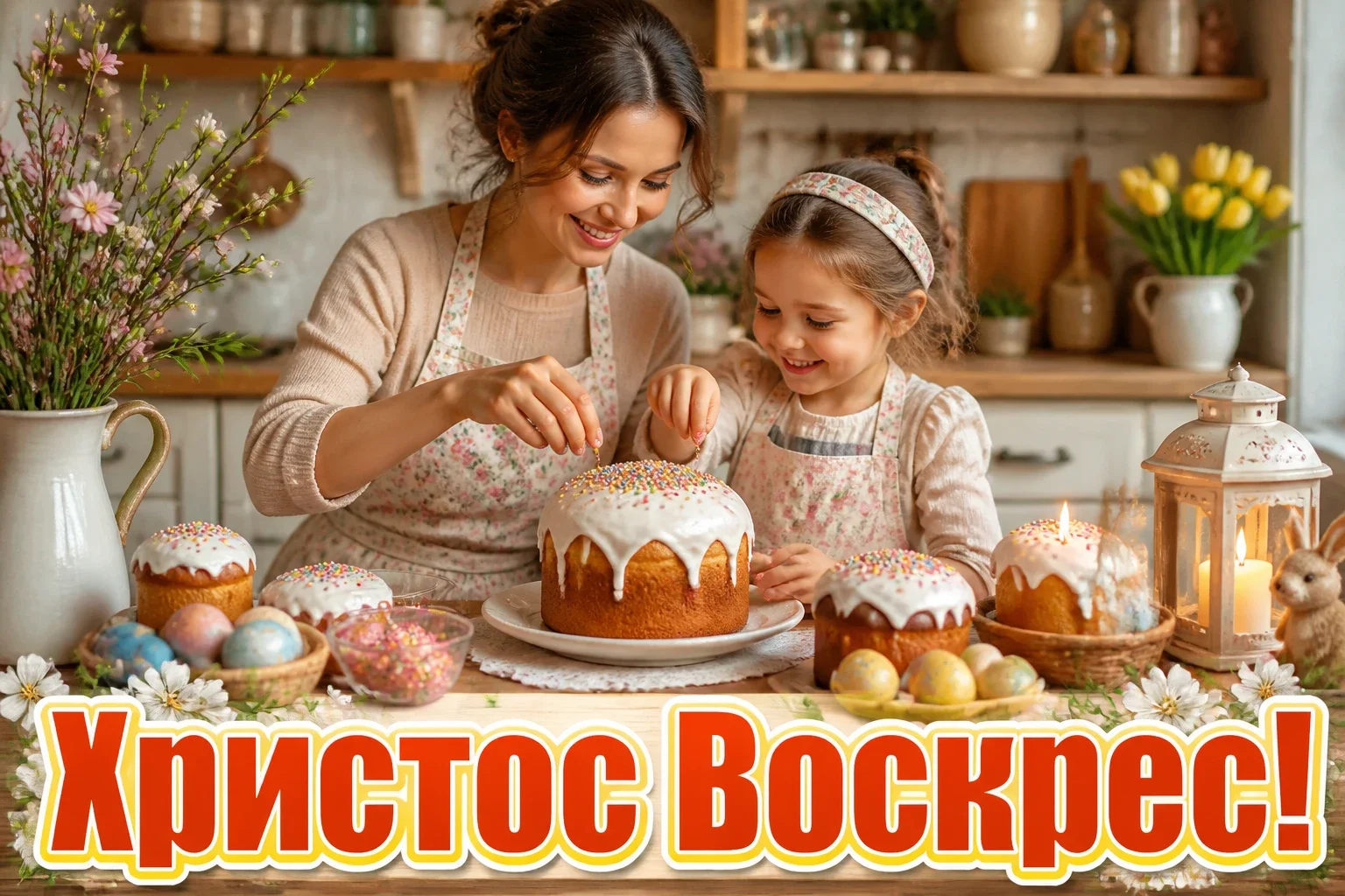 християнські привітання з великоднем