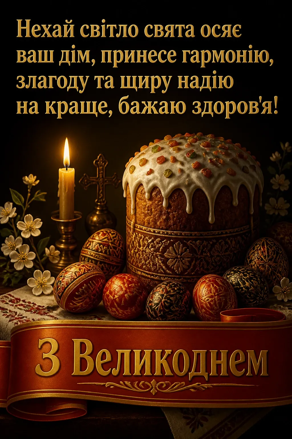 християнські привітання з великоднем