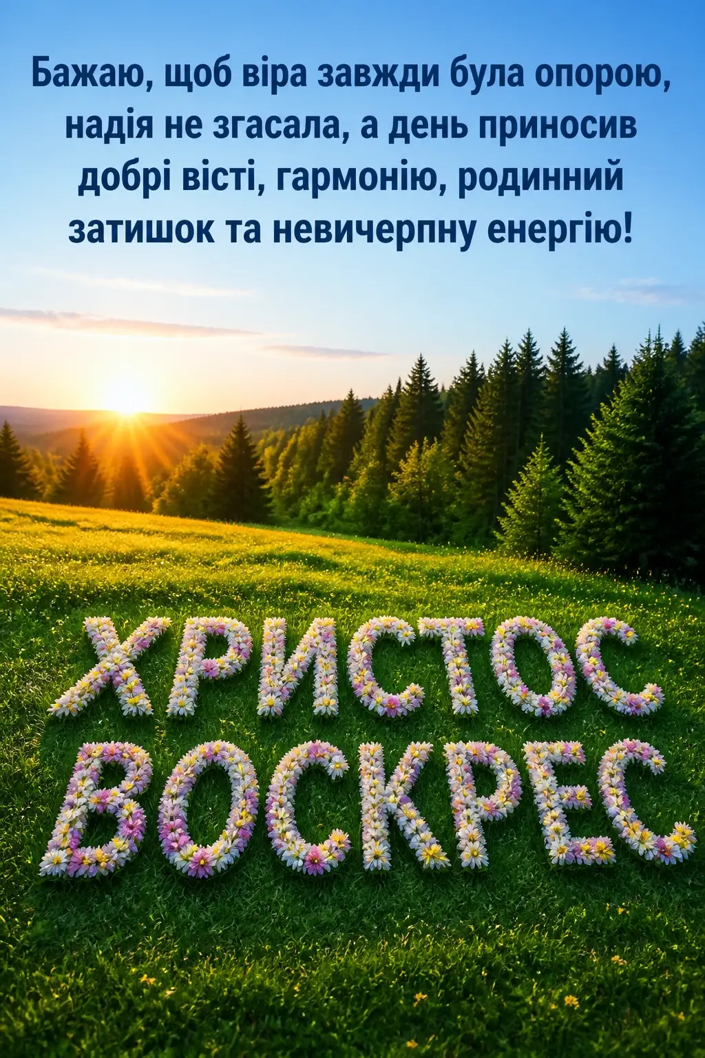 християнські привітання з великоднем