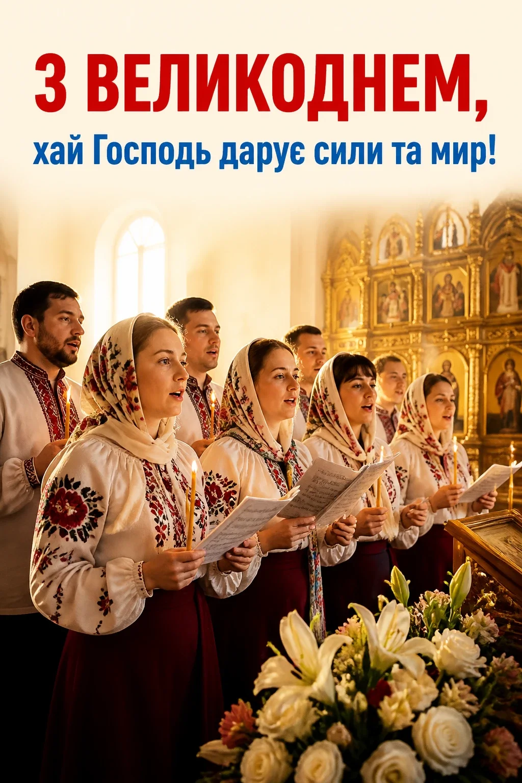 християнські привітання з великоднем