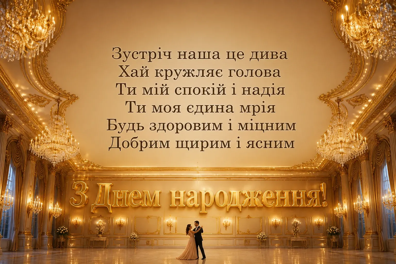 зворушливі привітання з днем народження коханому своїми словами