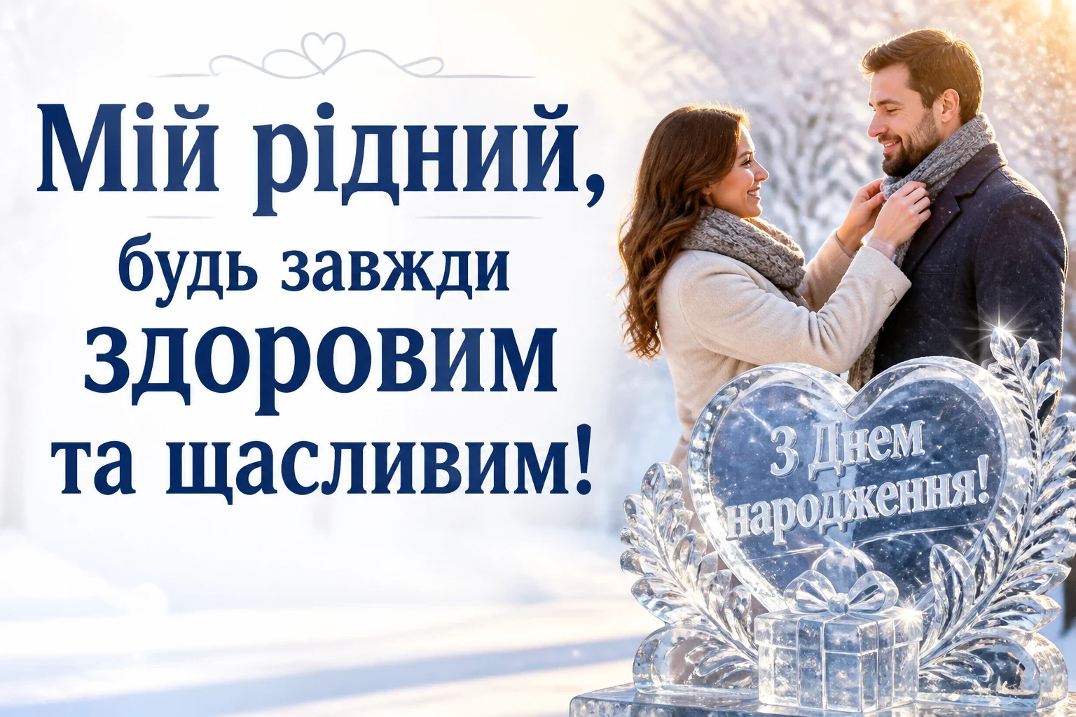 зворушливі привітання з днем народження коханому своїми словами