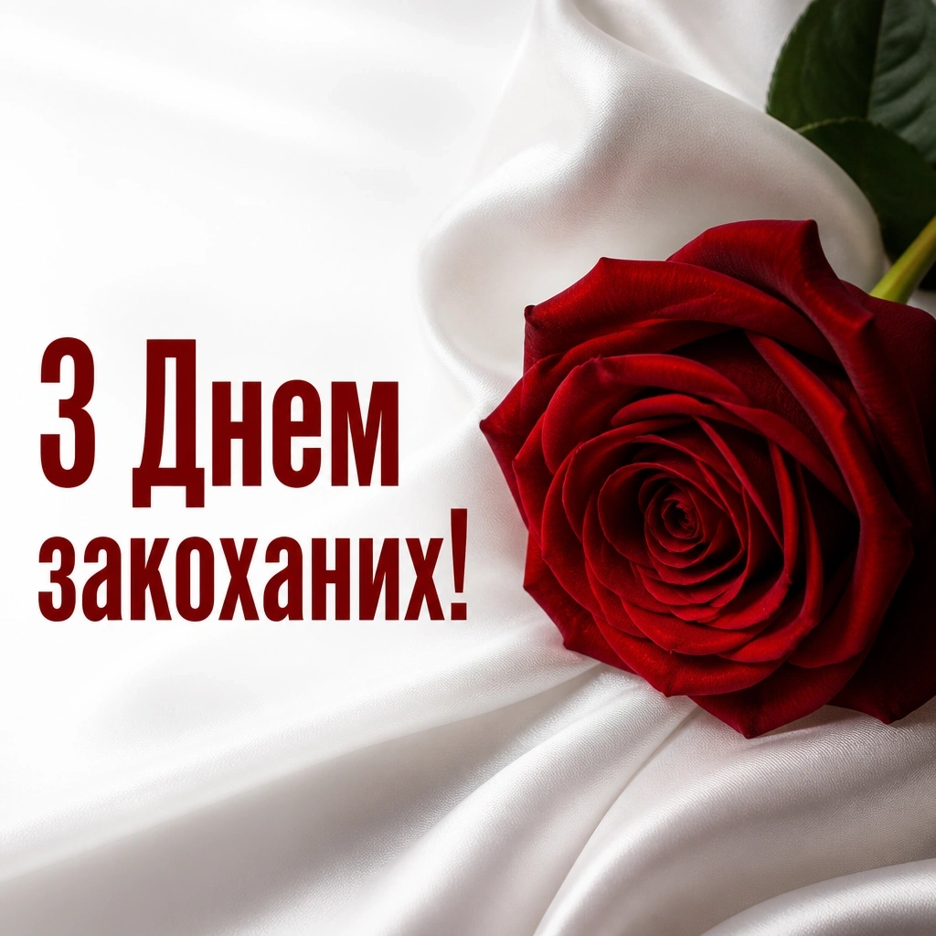 українській мові оригінальне привітання з днем закоханих