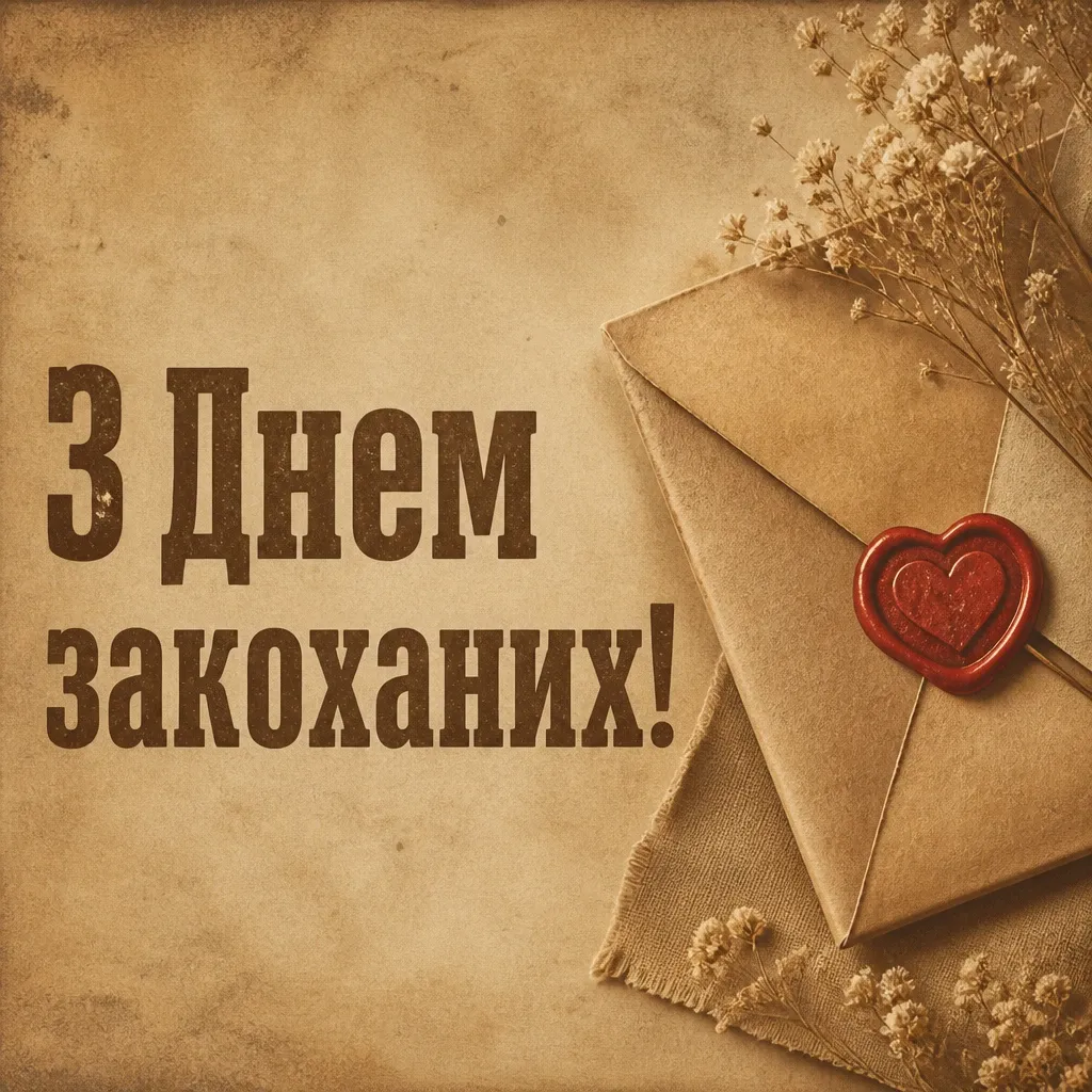 українській мові оригінальне привітання з днем закоханих