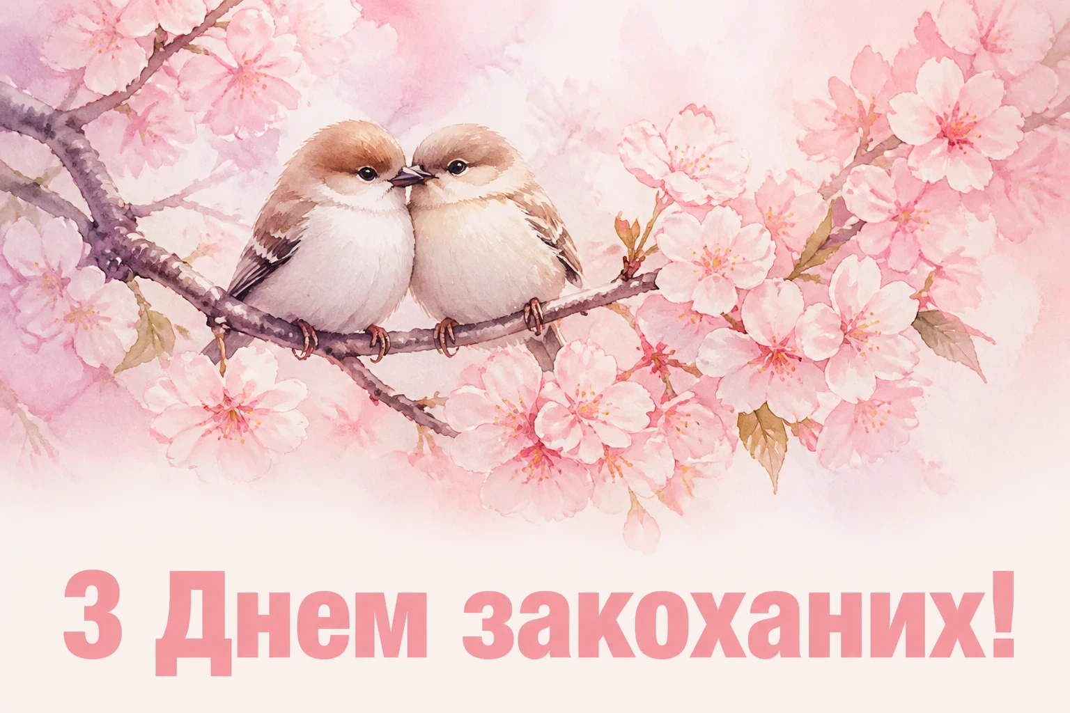 українській мові оригінальне привітання з днем закоханих